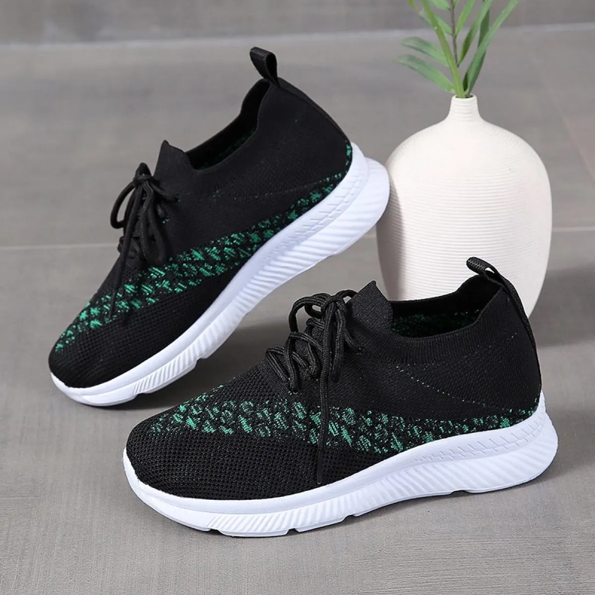 2023 scarpe da donna alla moda scarpe da ginnastica da donna con piattaforma casual scarpe allacciate antiscivolo traspiranti sc