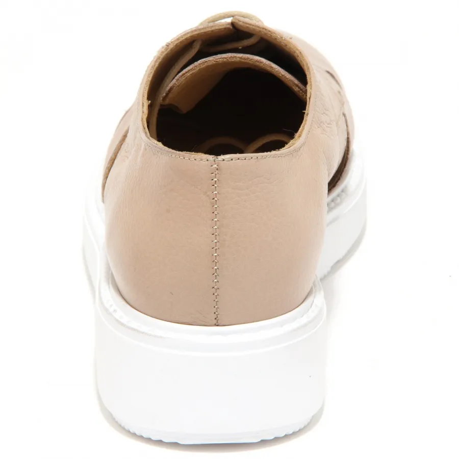 2587N scarpa allacciata SAX scarpe donna shoes women beige