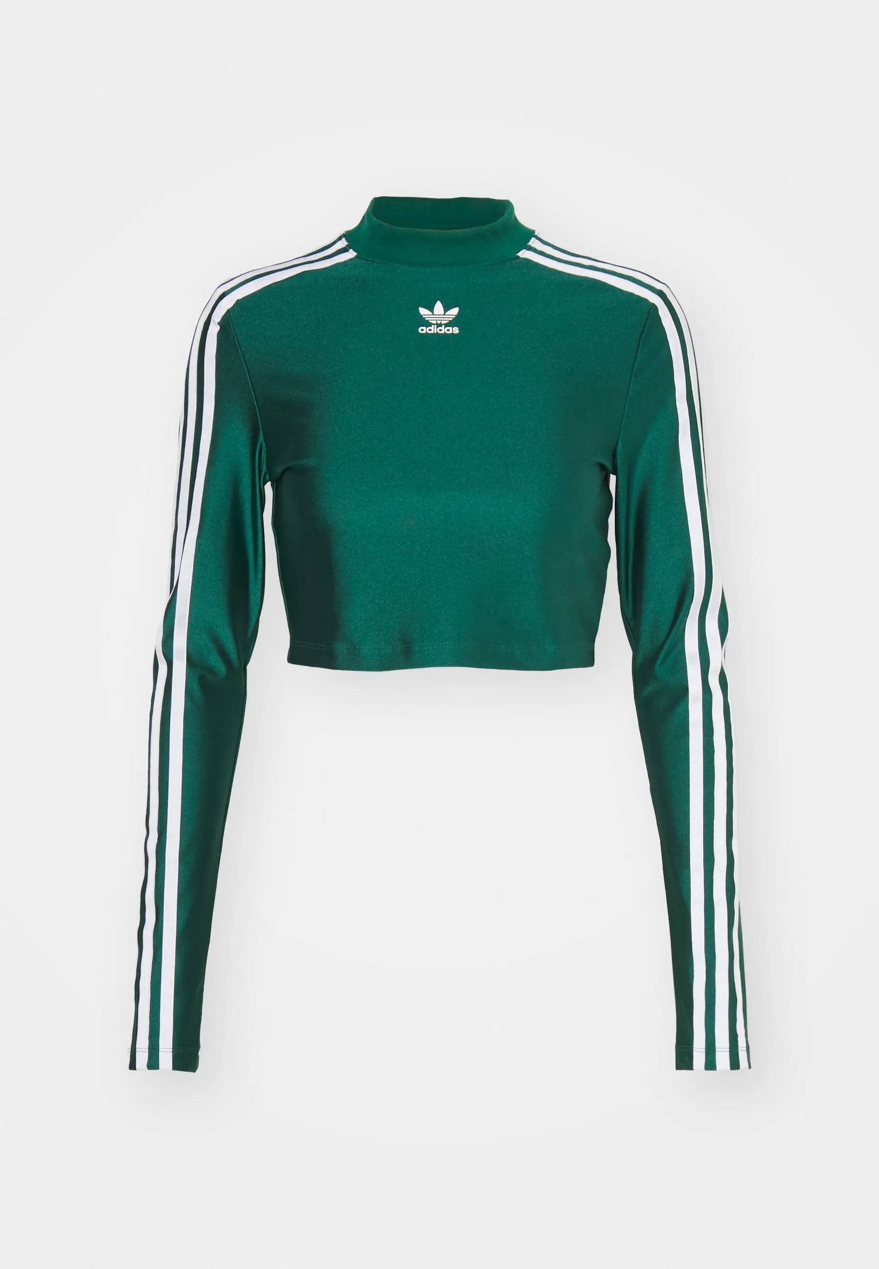 3 STRIPE CROPPED LONGSLEEVE - Maglietta a manica lunga