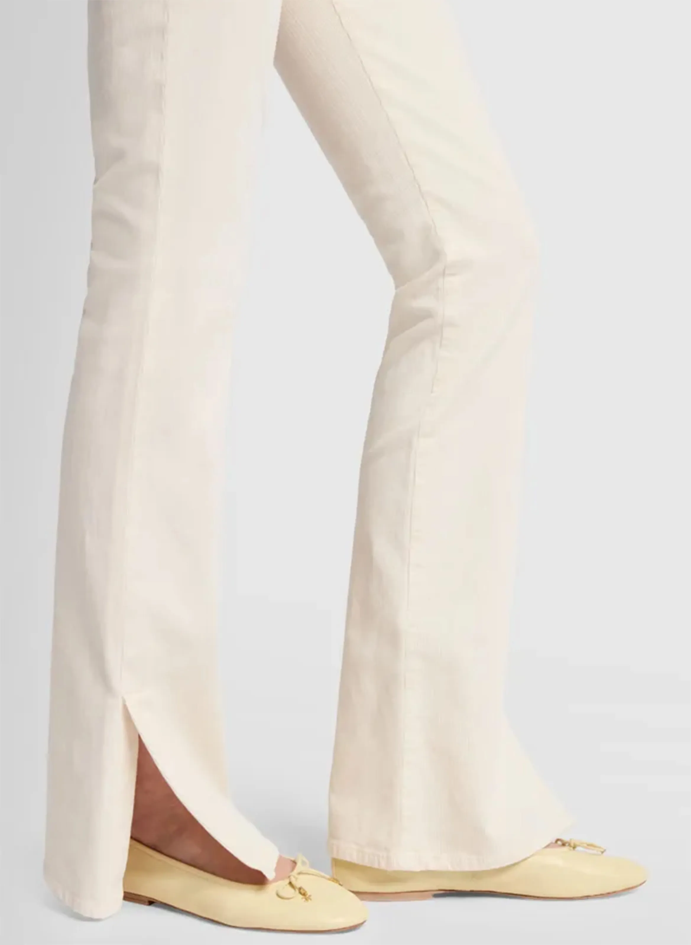  7 FOR ALL MANKIND   BOOTCUT CORDUROY - Jeans | Bianco