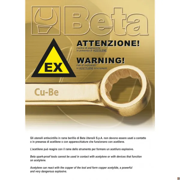 78BA 95 CHIAVI POLIGONALI A PERC. ANTISCIN BA 95 BETA UTENSILI 000780895