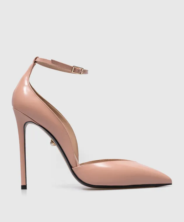 Alevi Milano Scarpe Camilla in pelle beige L22W5001U0777