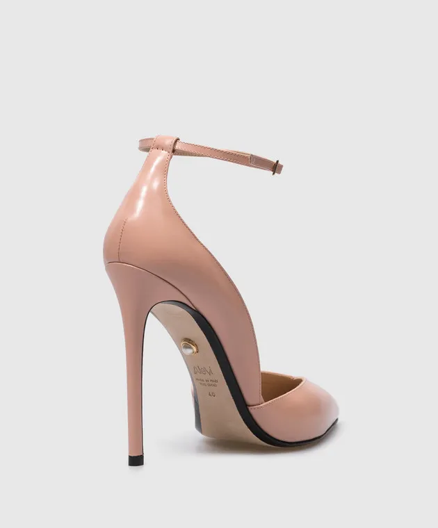 Alevi Milano Scarpe Camilla in pelle beige L22W5001U0777
