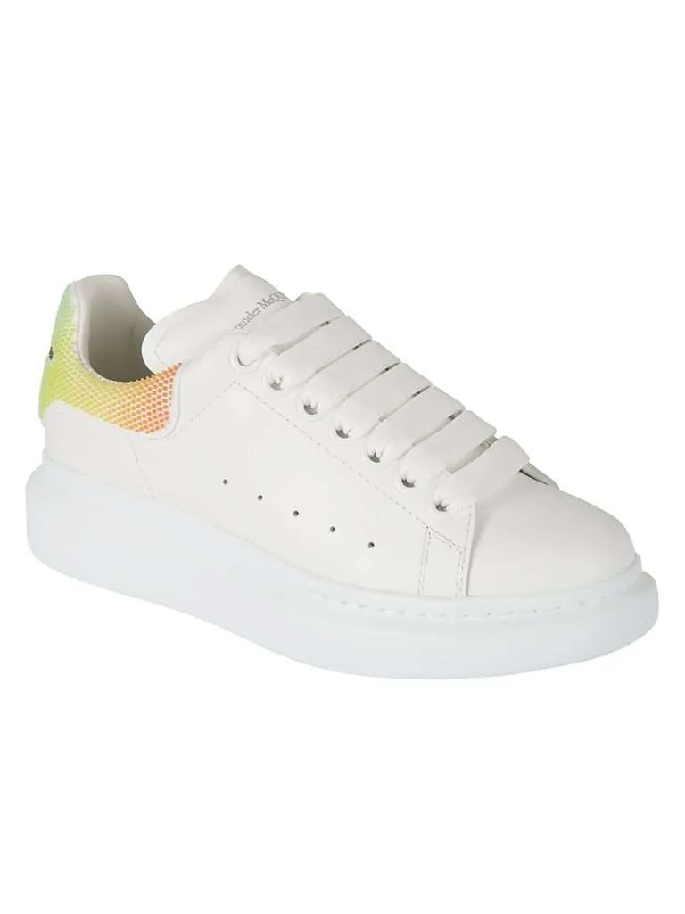 ALEXANDER McQUEENLEATHER UPPER AND RU WHITE/MULTI