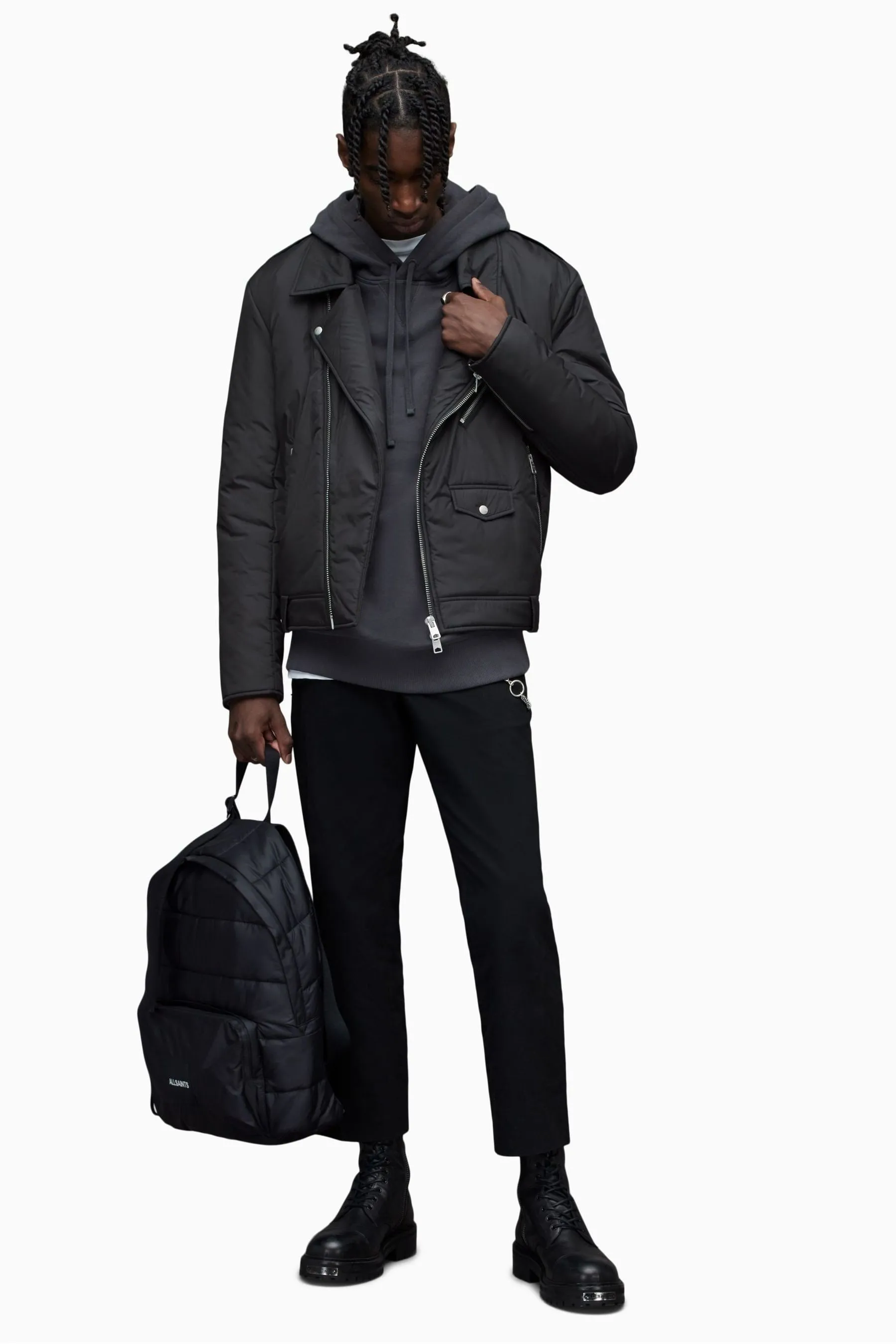AllSaints - Miller - Giacca biker