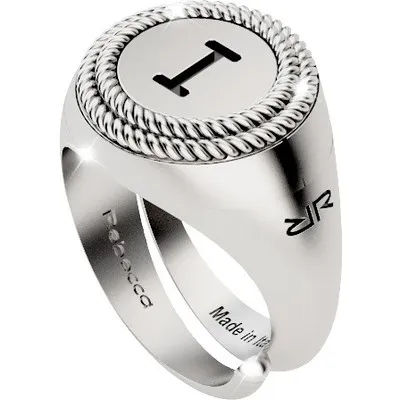 anello uomo gioiello Rebecca Uomo Lettera I
