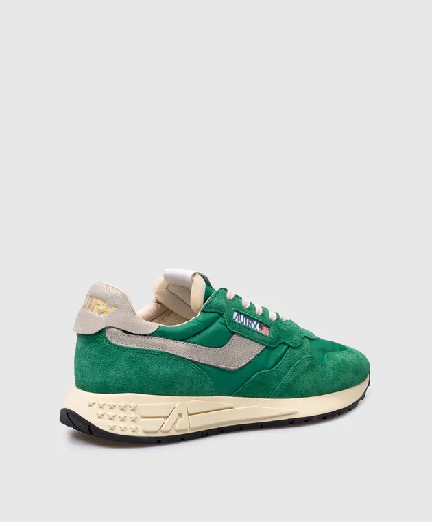 AUTRY Sneaker combo Reelwind verde A14EWWLMNC03