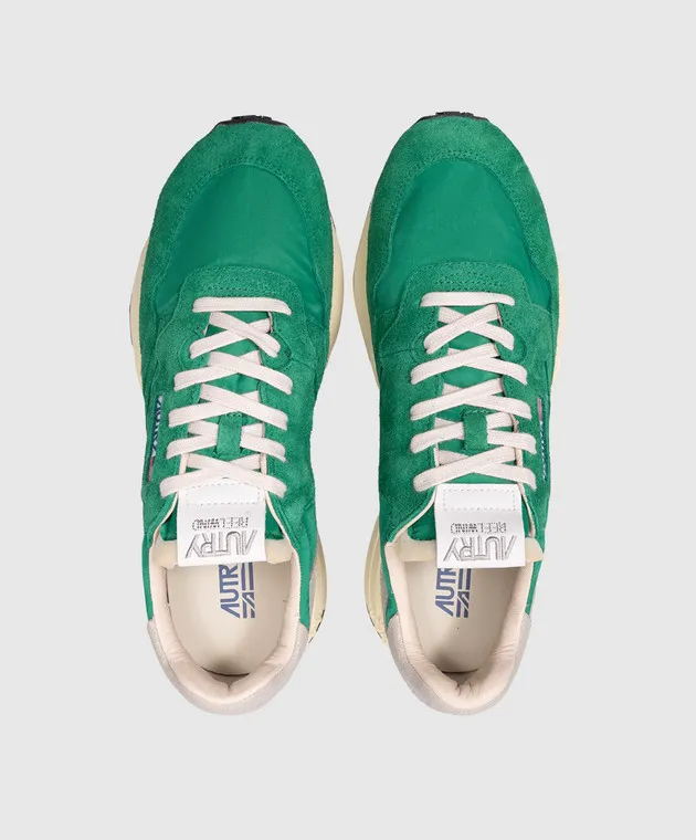 AUTRY Sneaker combo Reelwind verde A14EWWLMNC03