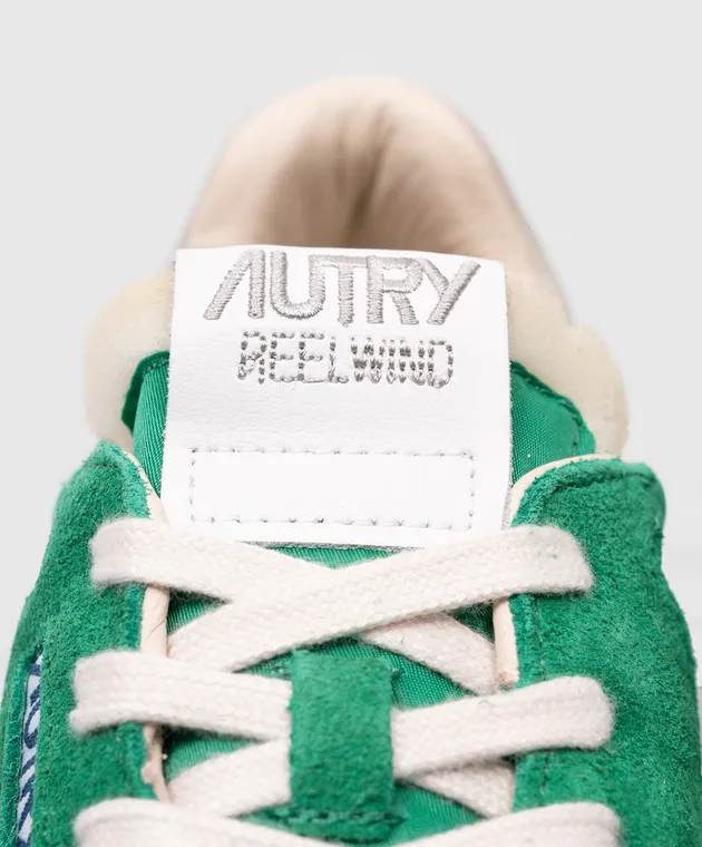 AUTRY Sneaker combo Reelwind verde A14EWWLMNC03