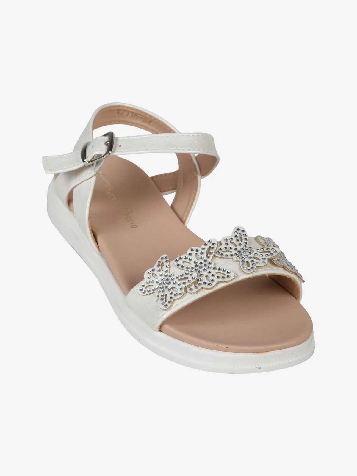 Bacio & Bacio Sandales fille avec strass