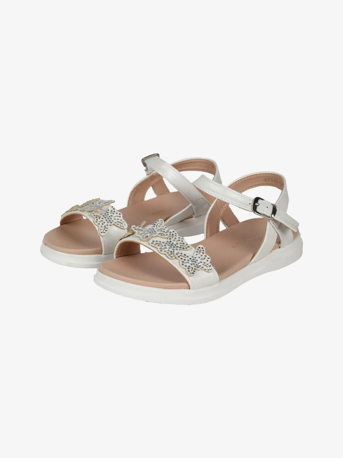 Bacio & Bacio Sandales fille avec strass