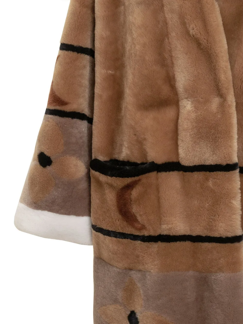 BLANCHA Cappotto Lungo Reversibile in Merino 
