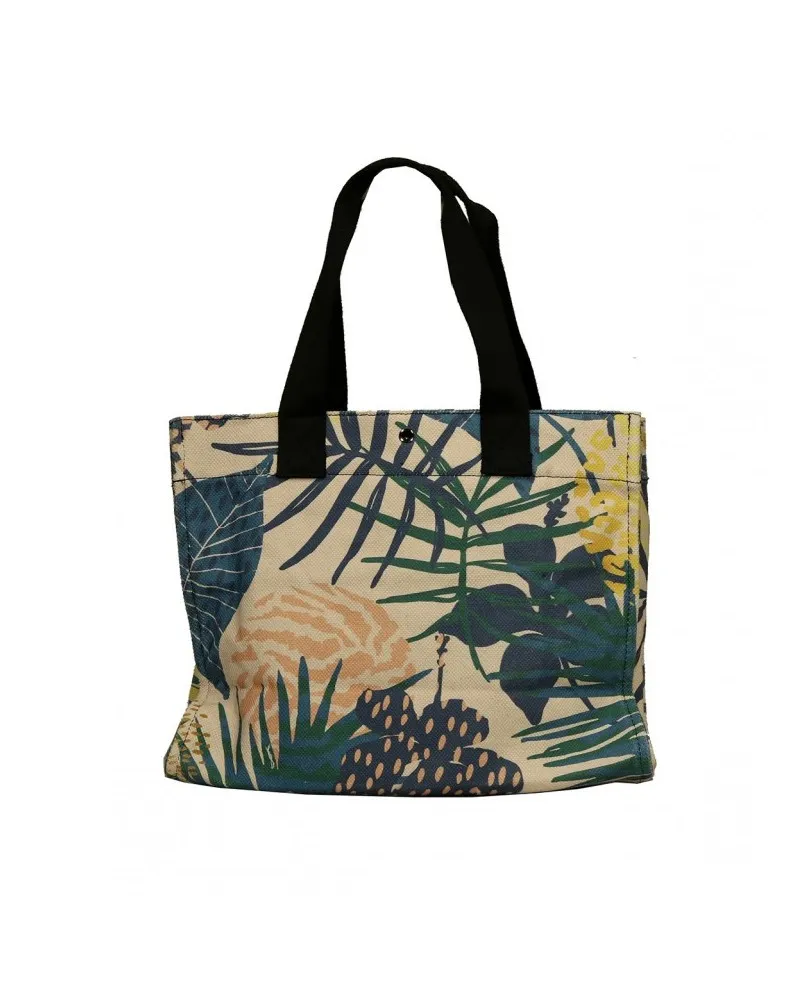 BLAUER MALIBU bag borsa a mano tessuto floreale mare e tempo libero