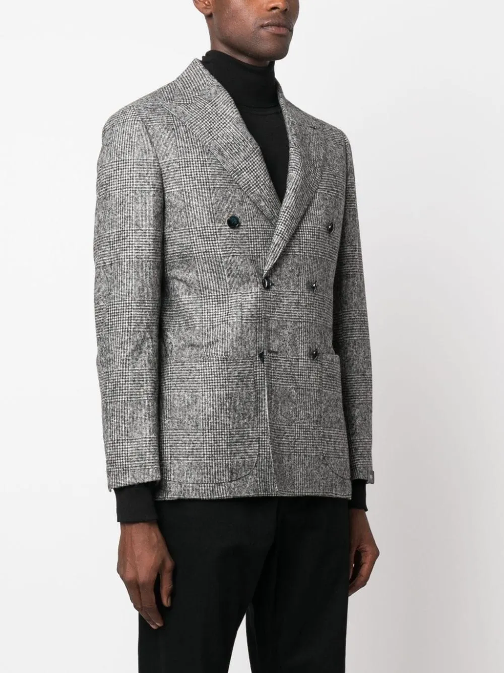 Blazer misto lana multicolor