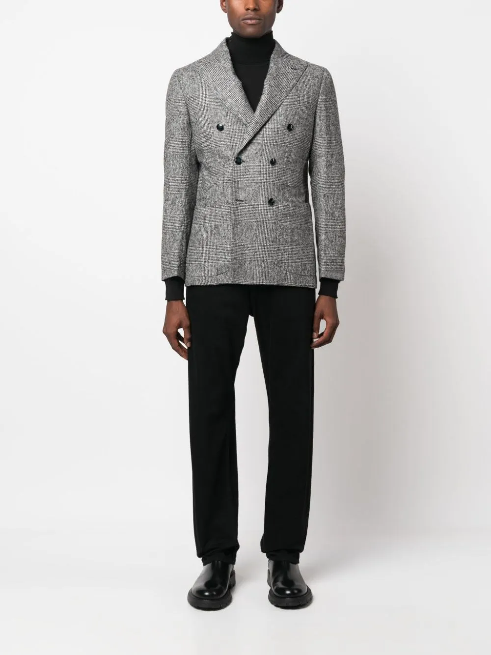 Blazer misto lana multicolor