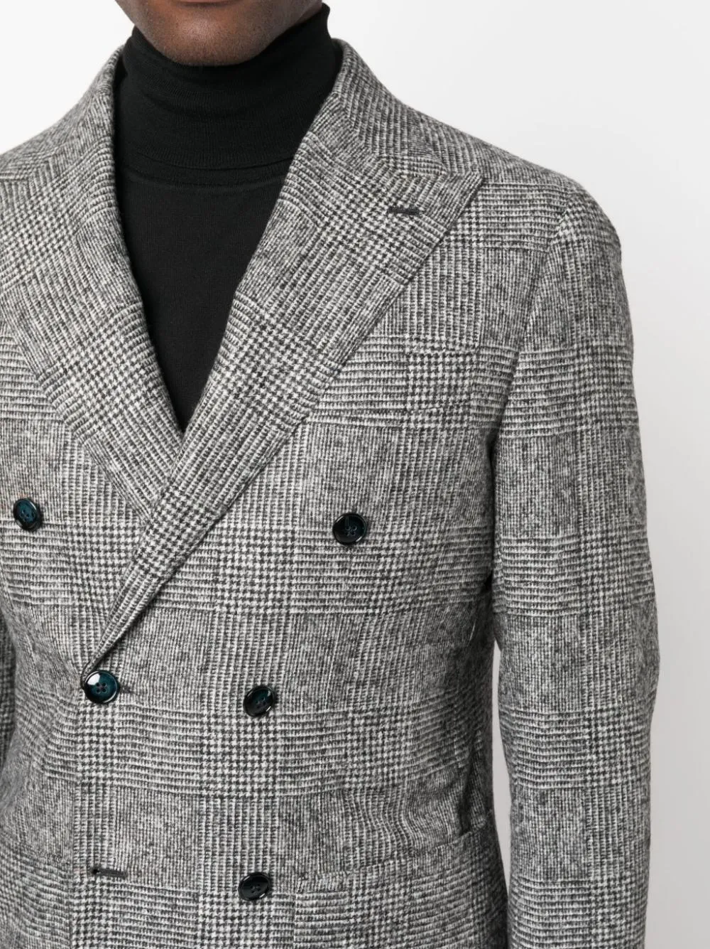 Blazer misto lana multicolor