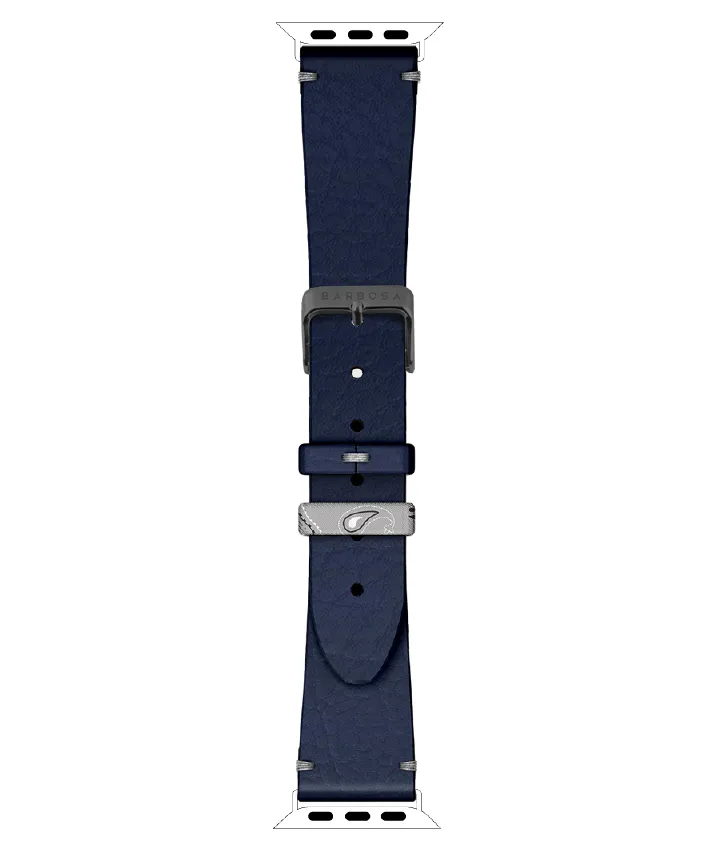 BLU NAVY BANDANA GRIGIA