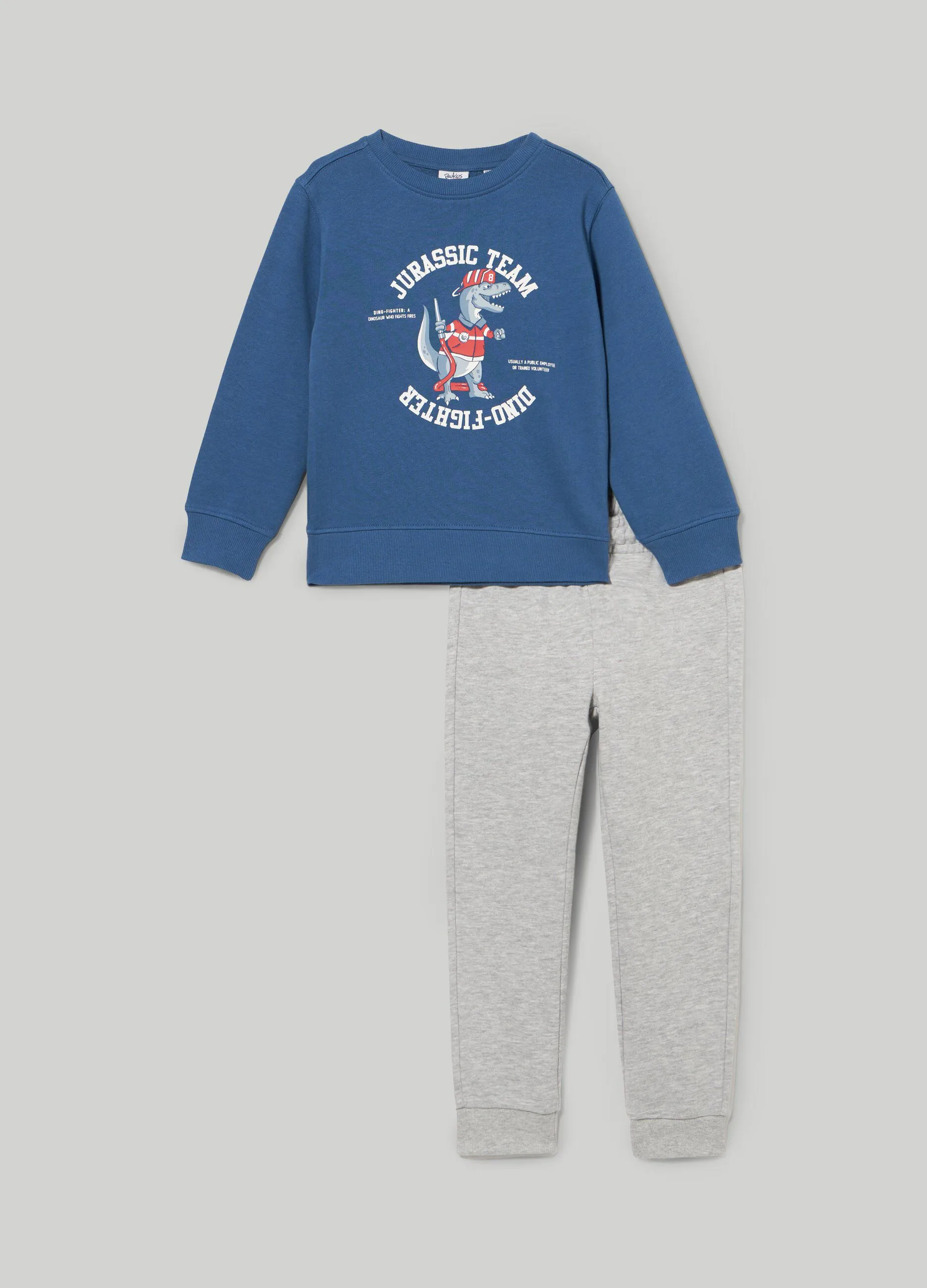 BLUKIDS  Jogging set in cotone bambino 