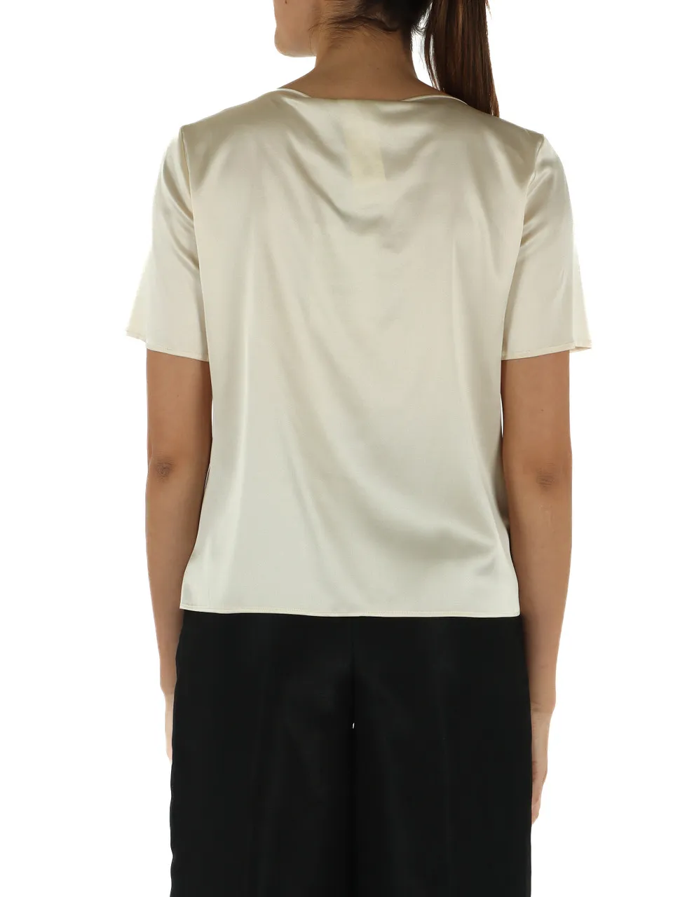 Blusa in seta stretch FOGGIA