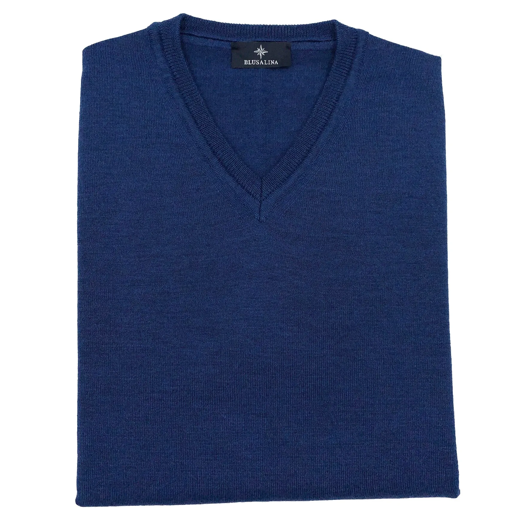 Blusalina Maglia 100% Lana Merinos Scollo a V art.bs240