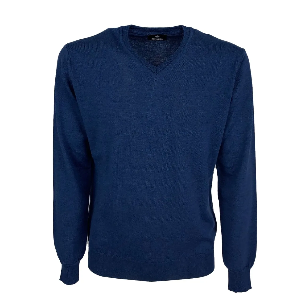 Blusalina Maglia 100% Lana Merinos Scollo a V art.bs240