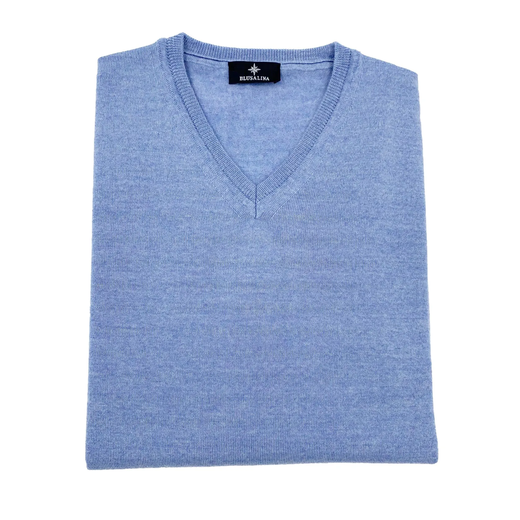 Blusalina Maglia 100% Lana Merinos Scollo a V art.bs240