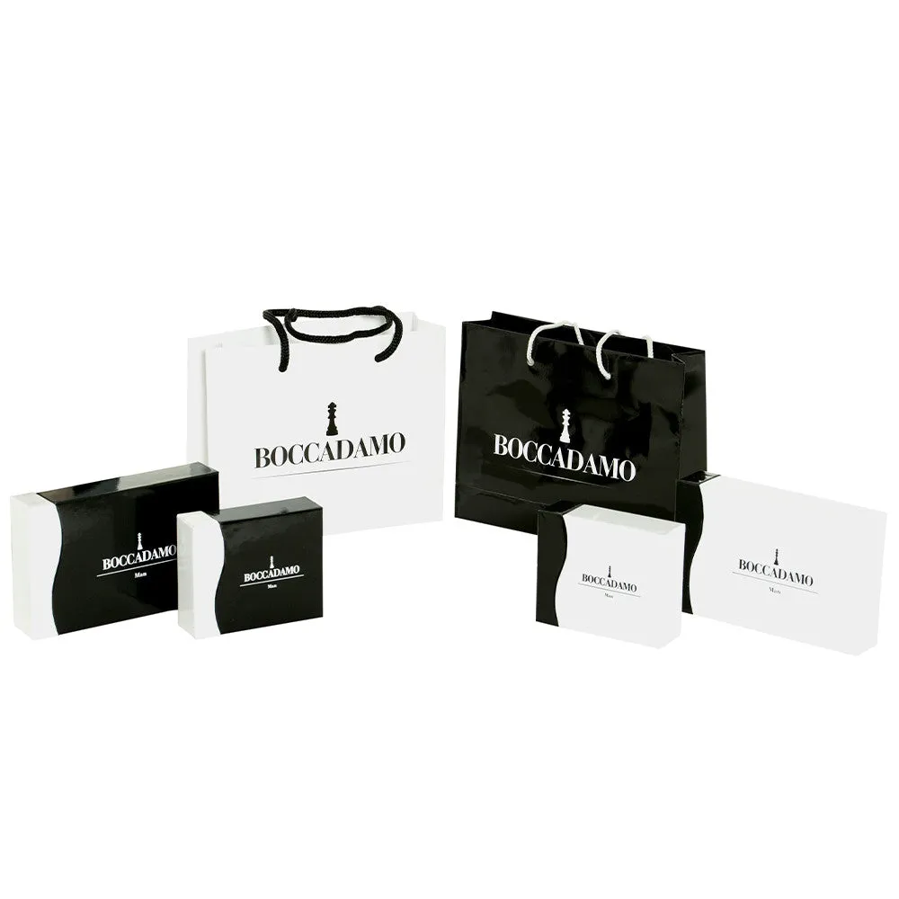 BOCCADAMO MAN Bracciale maglia veneziana L