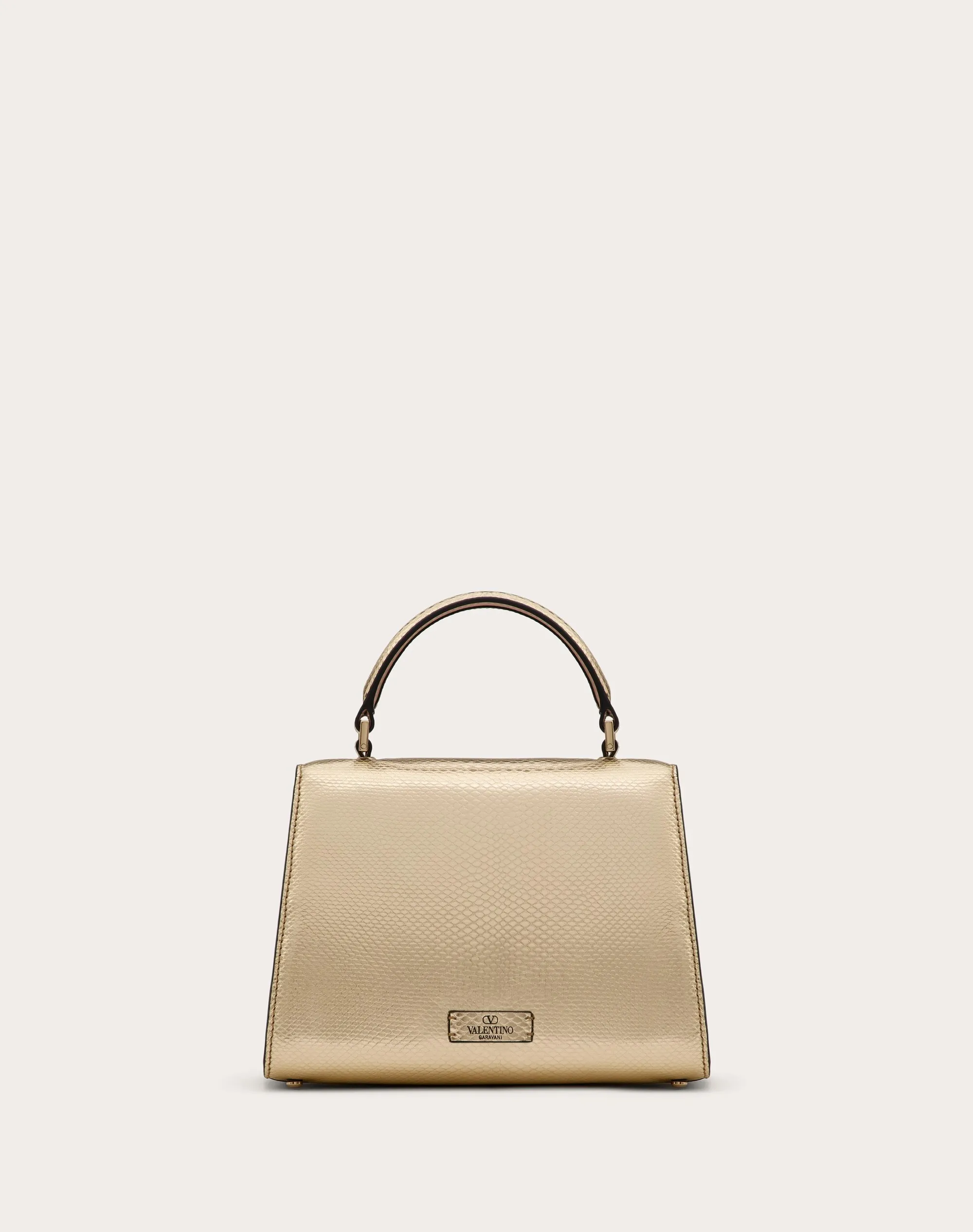 BORSA A MANO PICCOLA VALENTINO GARAVANI VSLING IN KARUNG METALLIZZATO