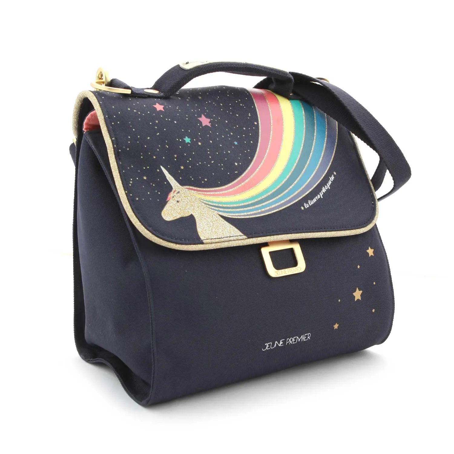 Borsa Porta Pranzo Unicorn Gold
