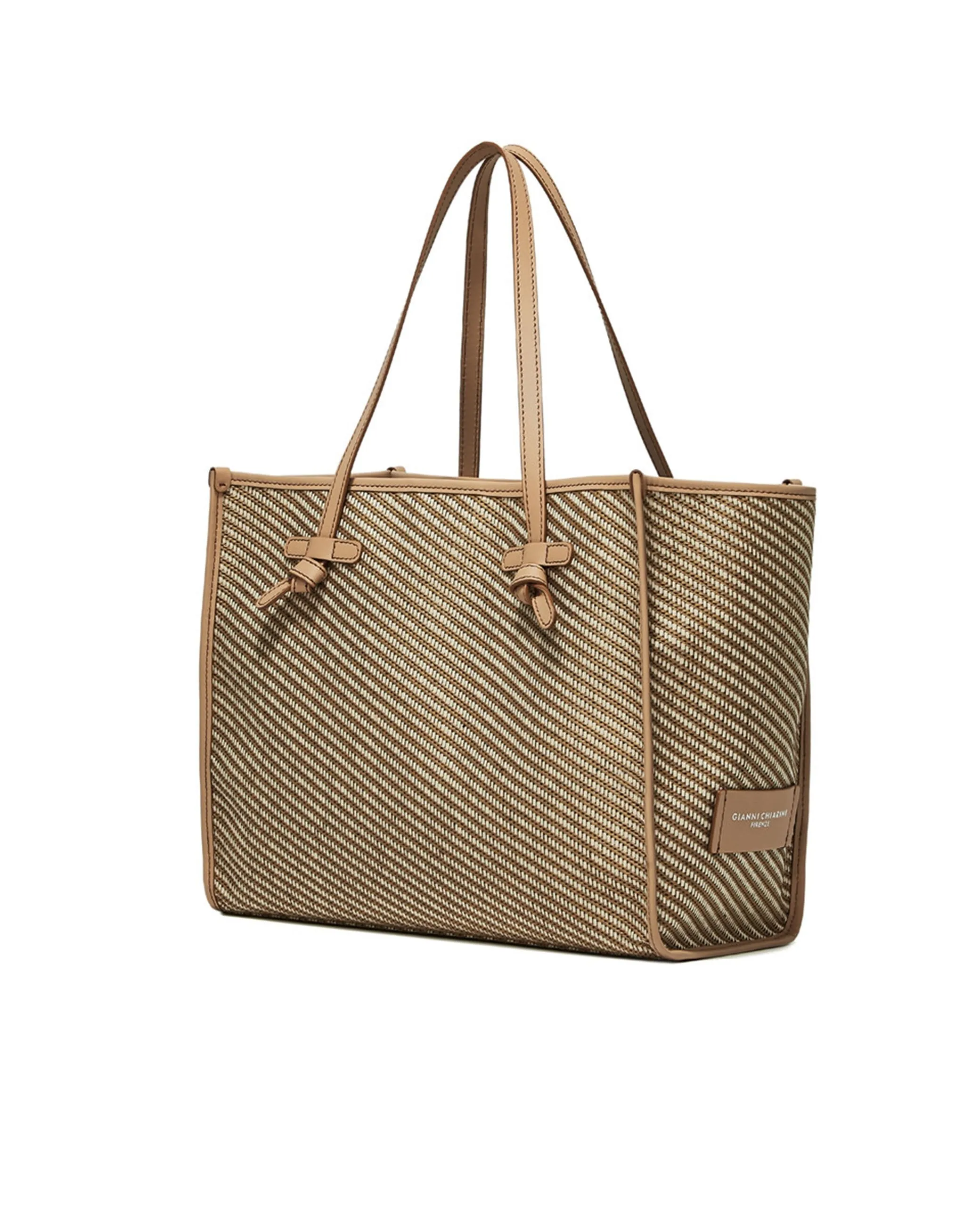 Borsa Shopping Marcella Sunflower naturale