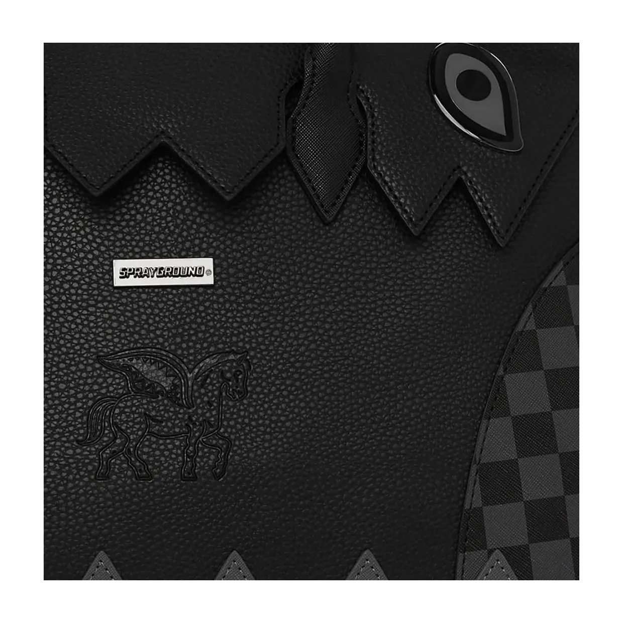 Borsa Sprayground Spurkin Nero Multicolor