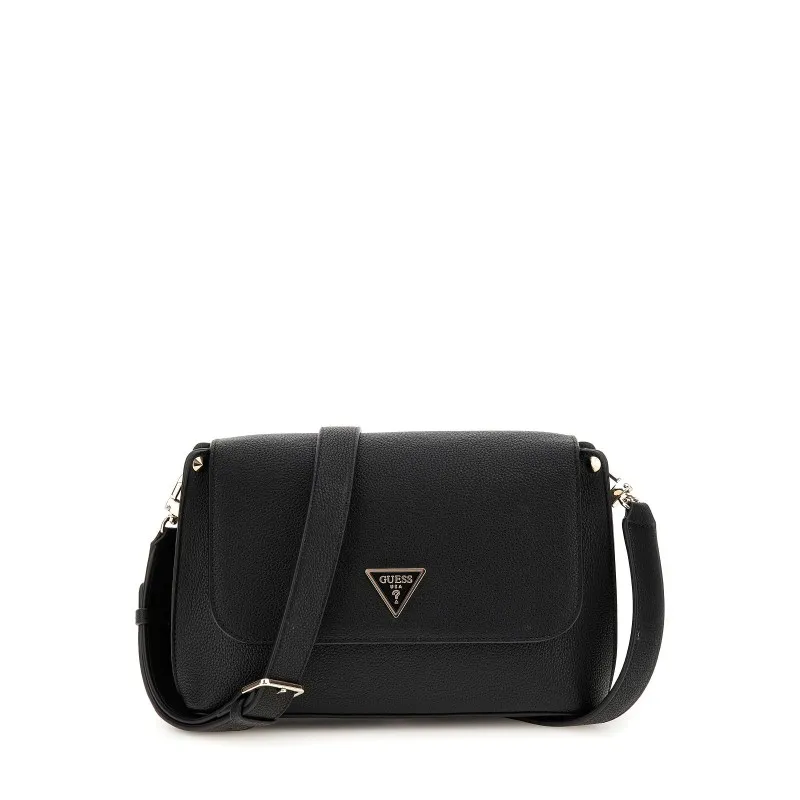 BORSA TRACOLLINA GUESS MERIDIAN NERO