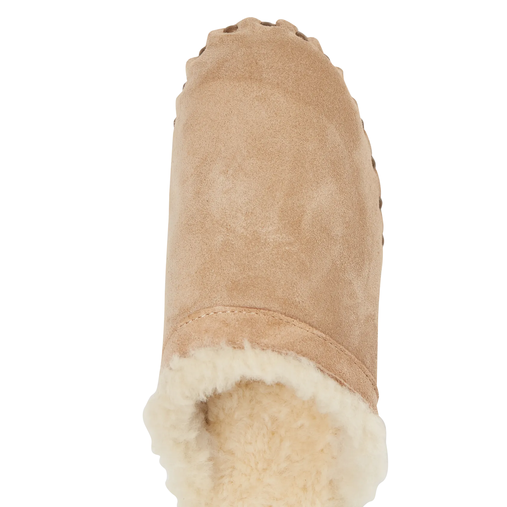  BOSABO   CARLIE - Sabot imbottiti in pelle scamosciata | Beige
