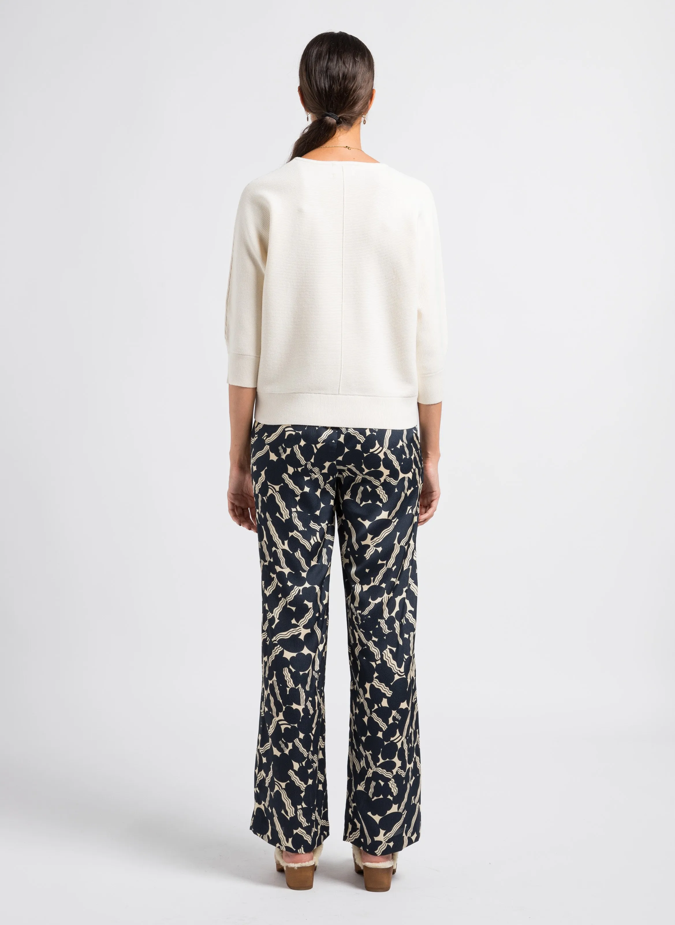  BOSABO   CARLIE - Sabot imbottiti in pelle scamosciata | Beige