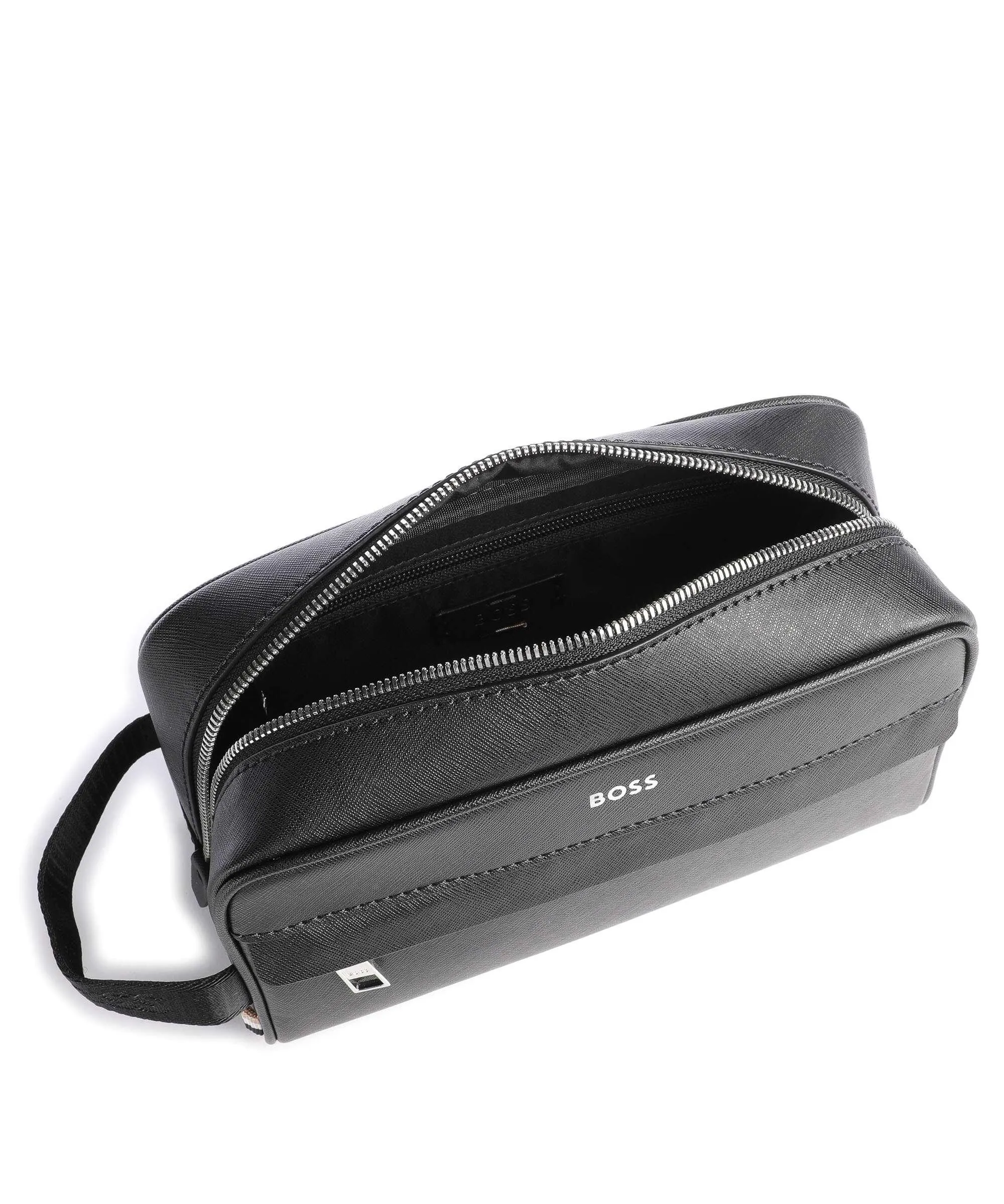  BOSS Zair Borsa da toilette nero 24 cm  