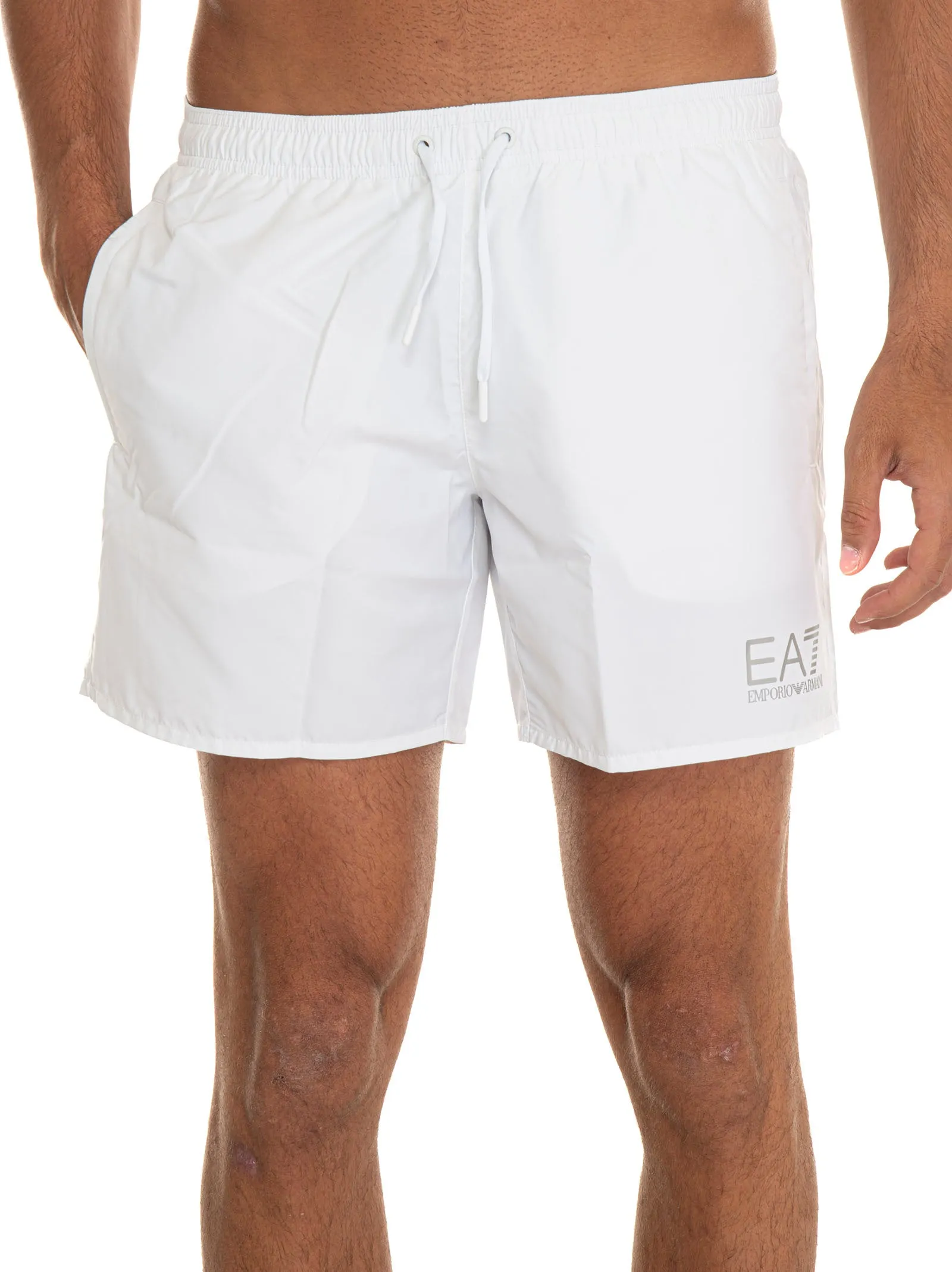Boxer mare Bianco EA7 Uomo