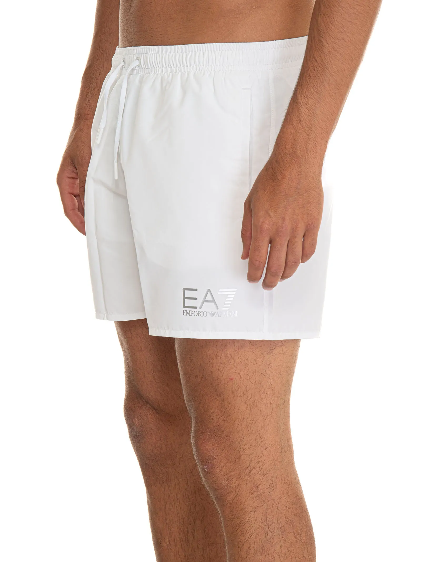 Boxer mare Bianco EA7 Uomo