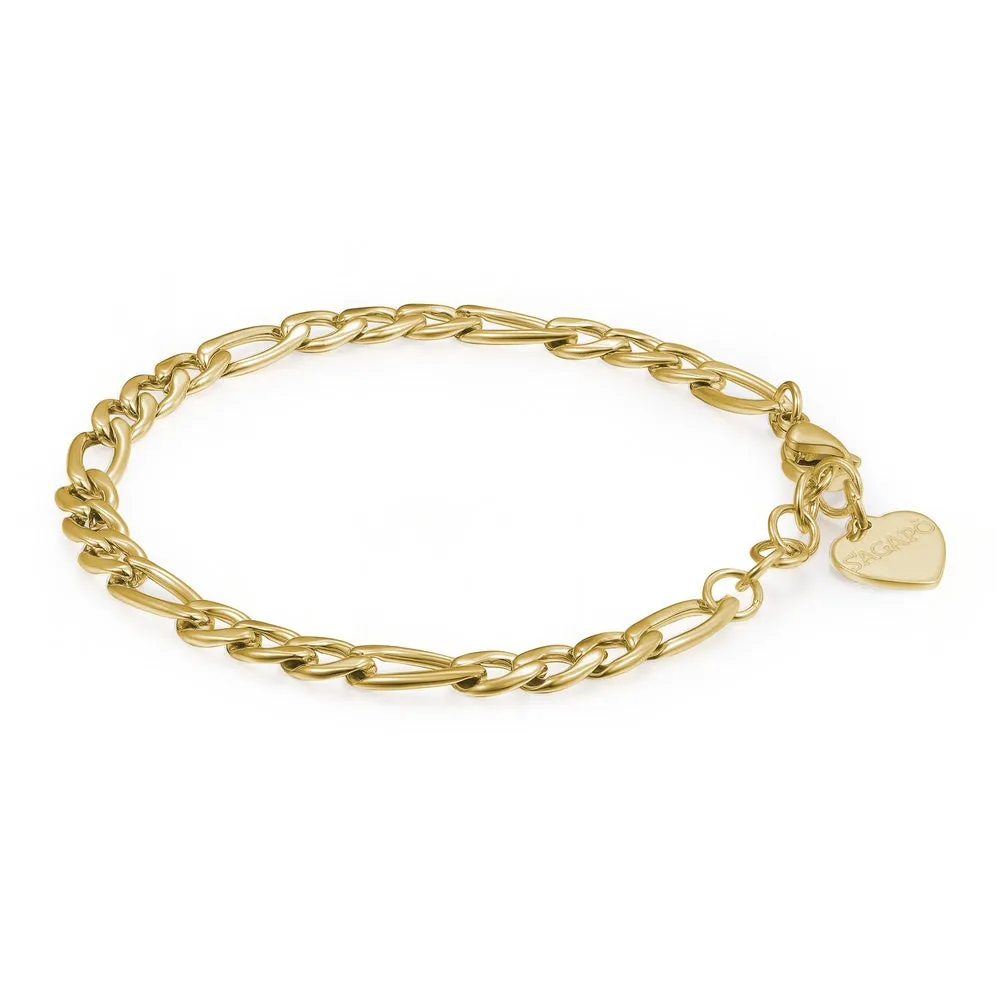 Bracciale S'Agapò Maglia Cubana Chunky SHK14