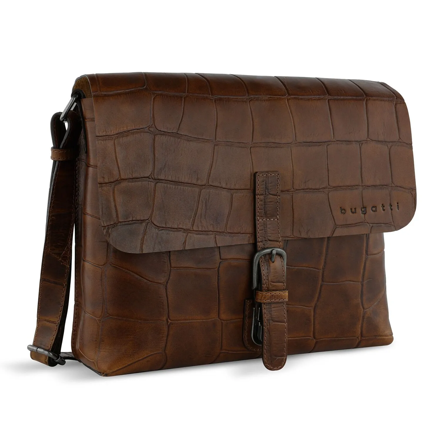 bugatti Nevio Cartella Messenger Pelle 30 cm