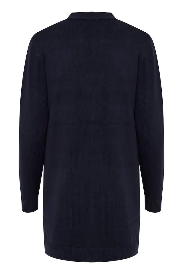 b.young Women's Cardigan Knit Nonina 20807327 80466 blue