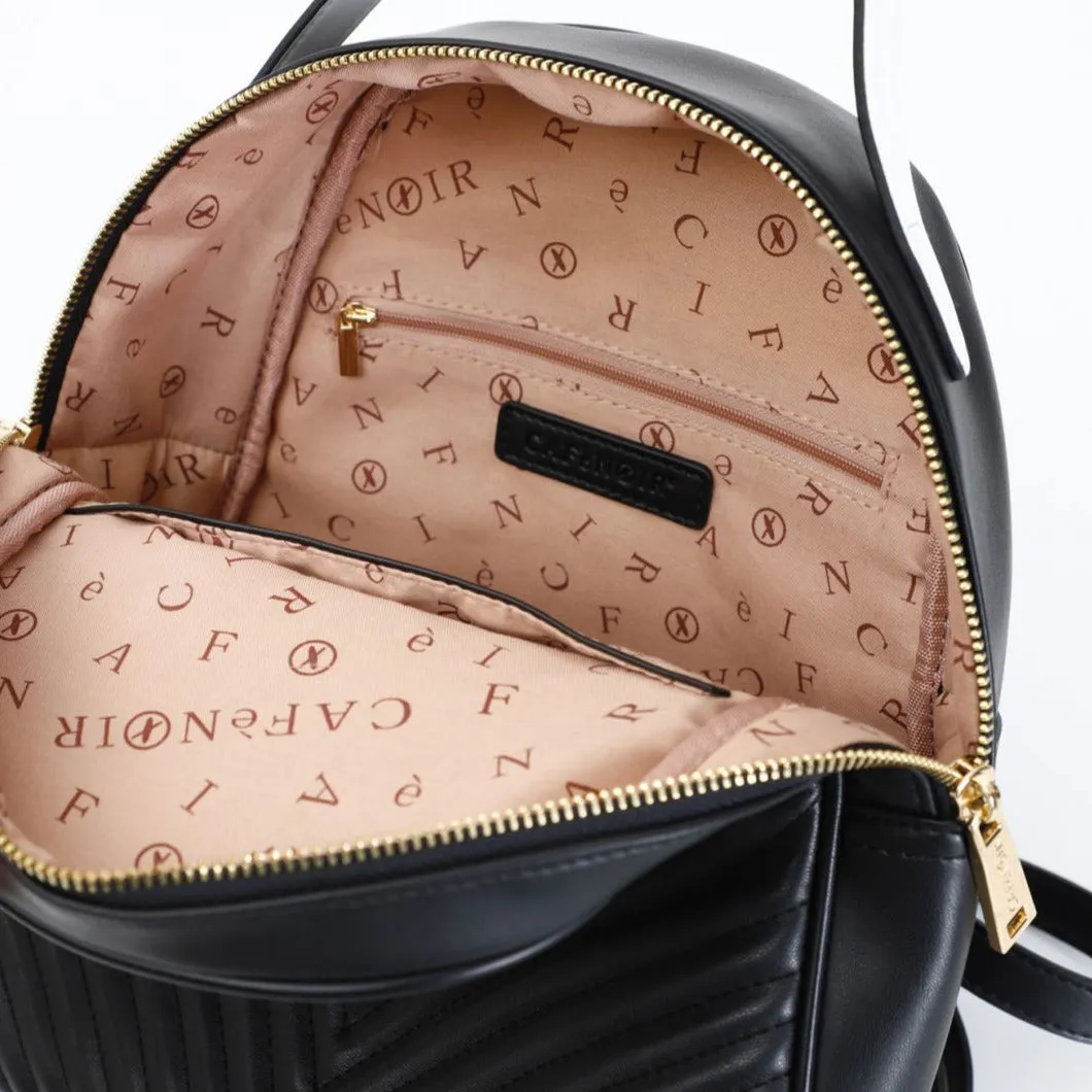 CafèNoir Zaino donna con trapuntatura Cuore C3IA0402N001TG3 nero