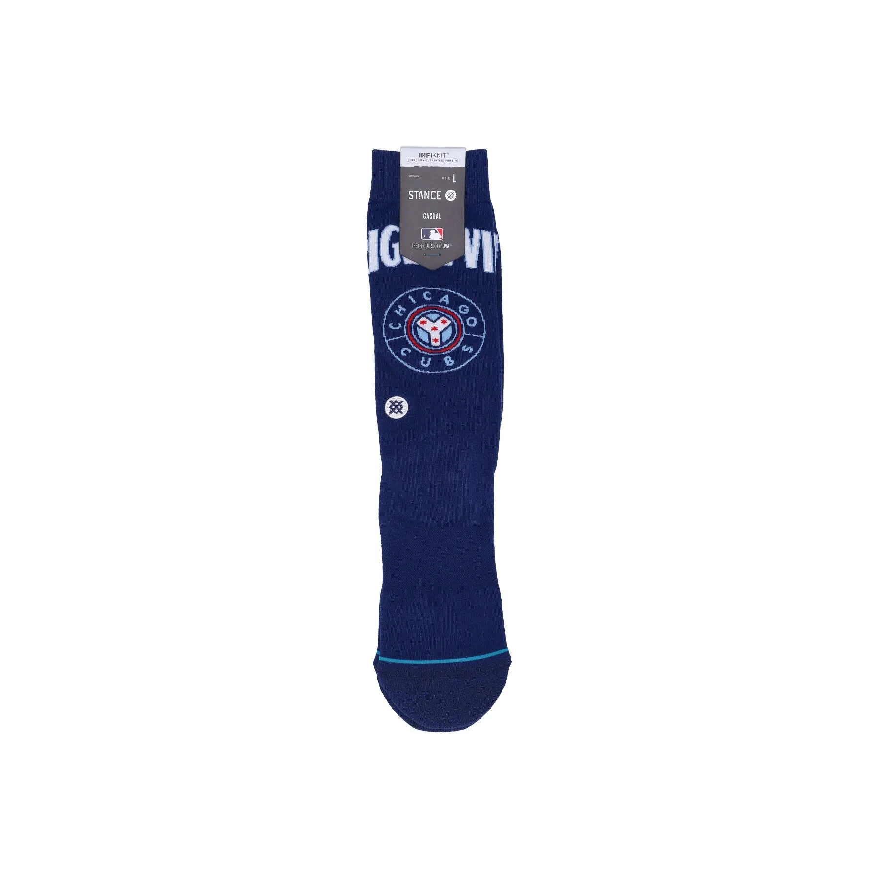 Calza Media Uomo Cubs Connect Navy