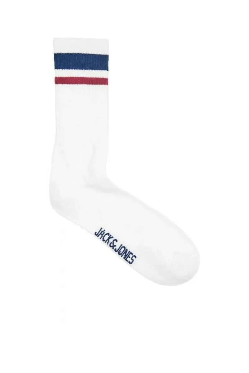 CALZE Uomo JACK&JONES 12228661 - 5 PACK 5 WHITE