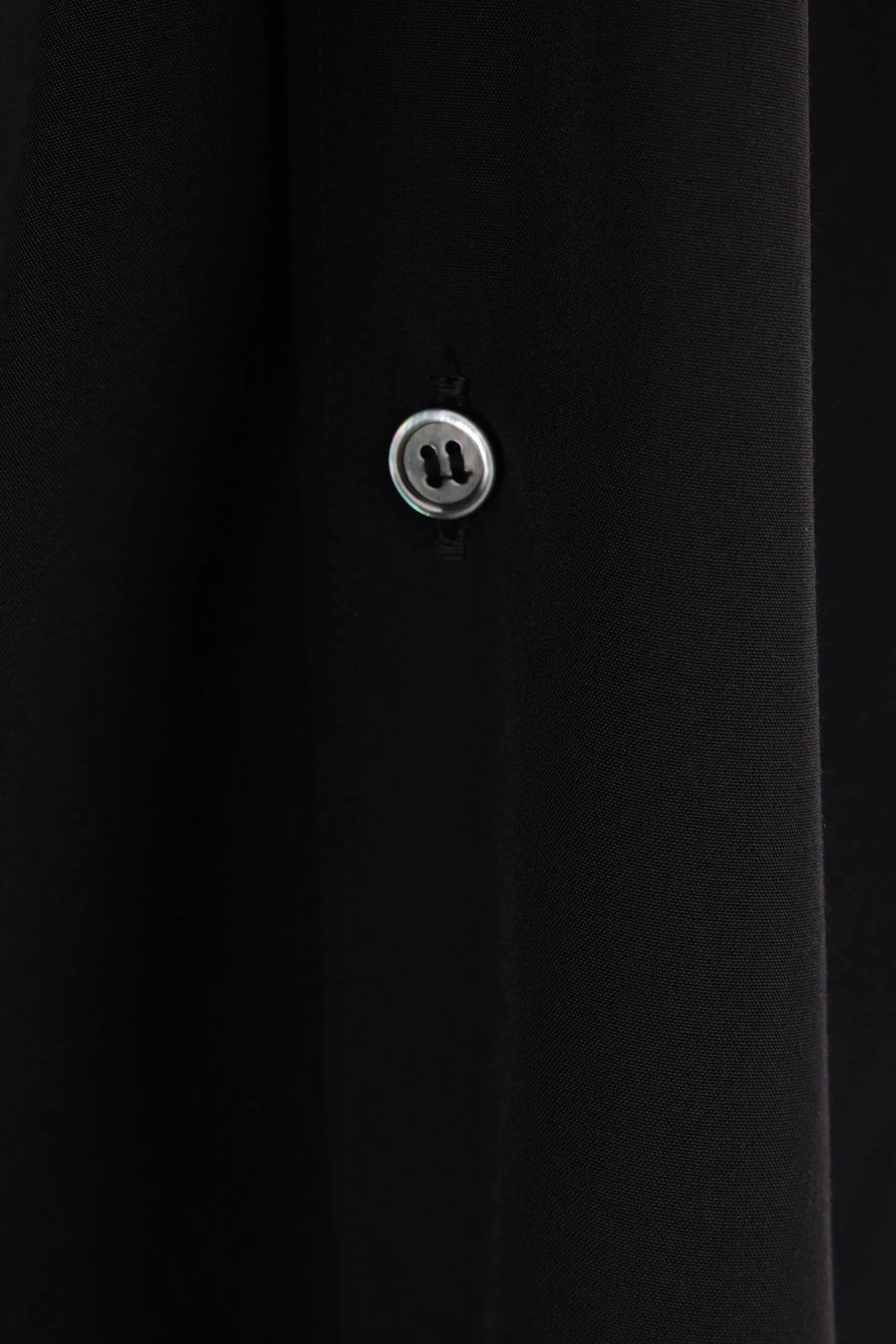  camicia asimmetrica in popeline  