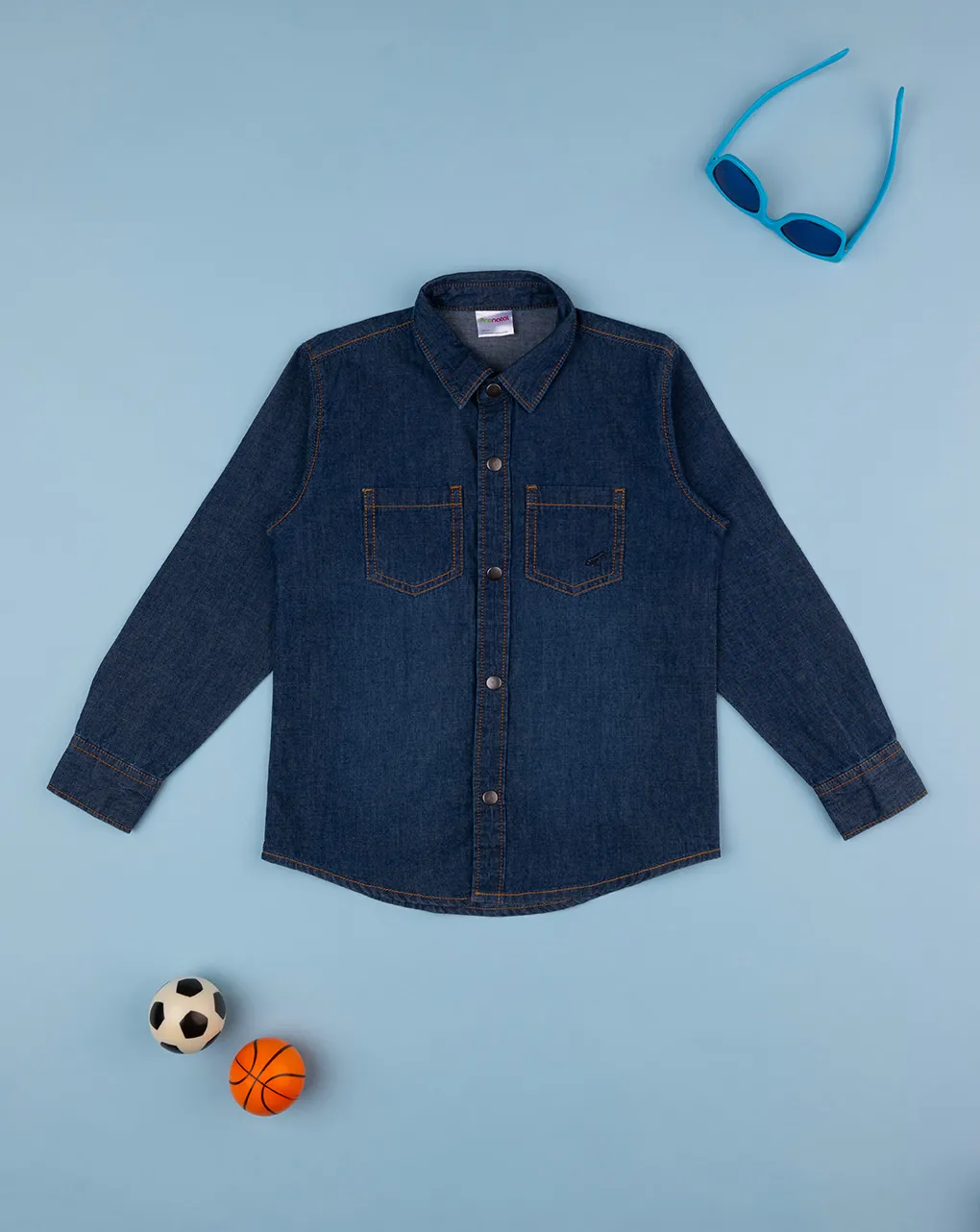             Camicia denim bimbo        