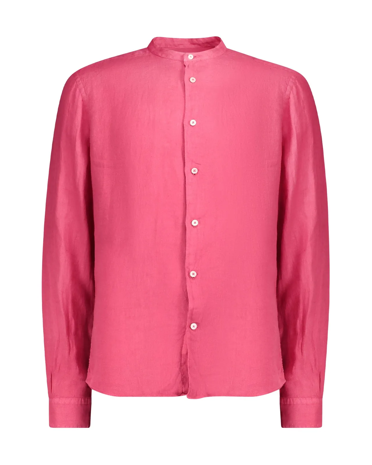 Camicia Guru lino fucsia