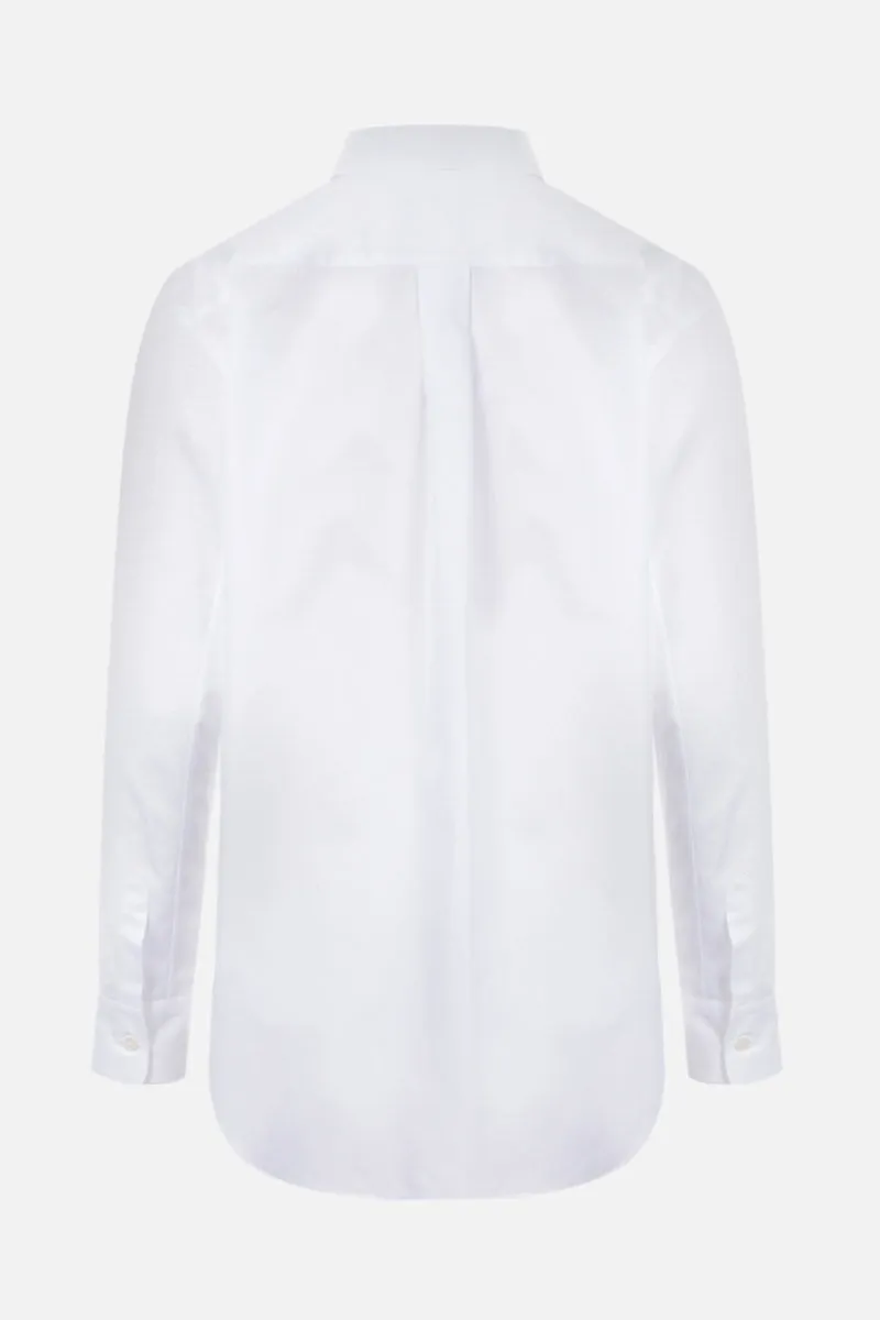  camicia relaxed-fit in popeline  