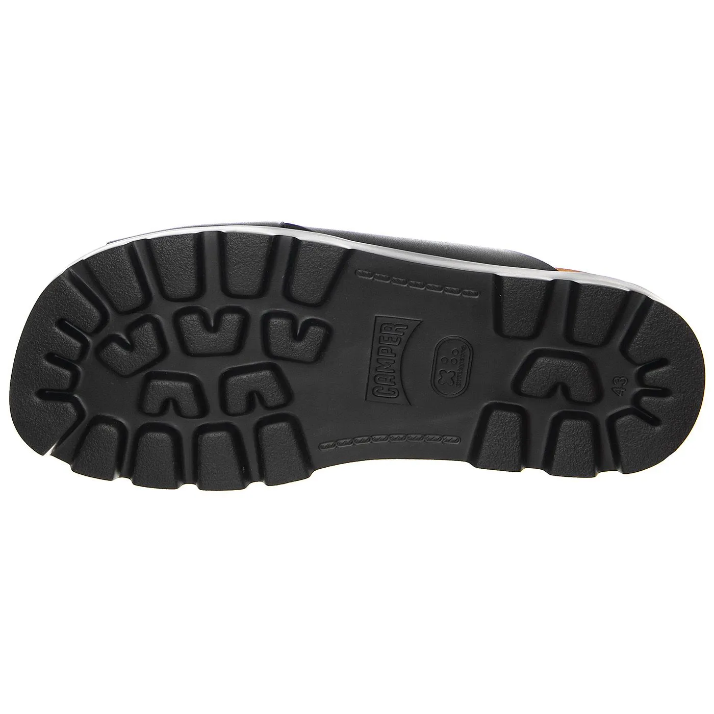 Camper Crucero Negro / Brutus Sandals Negro - Sandali Uomo Neri    