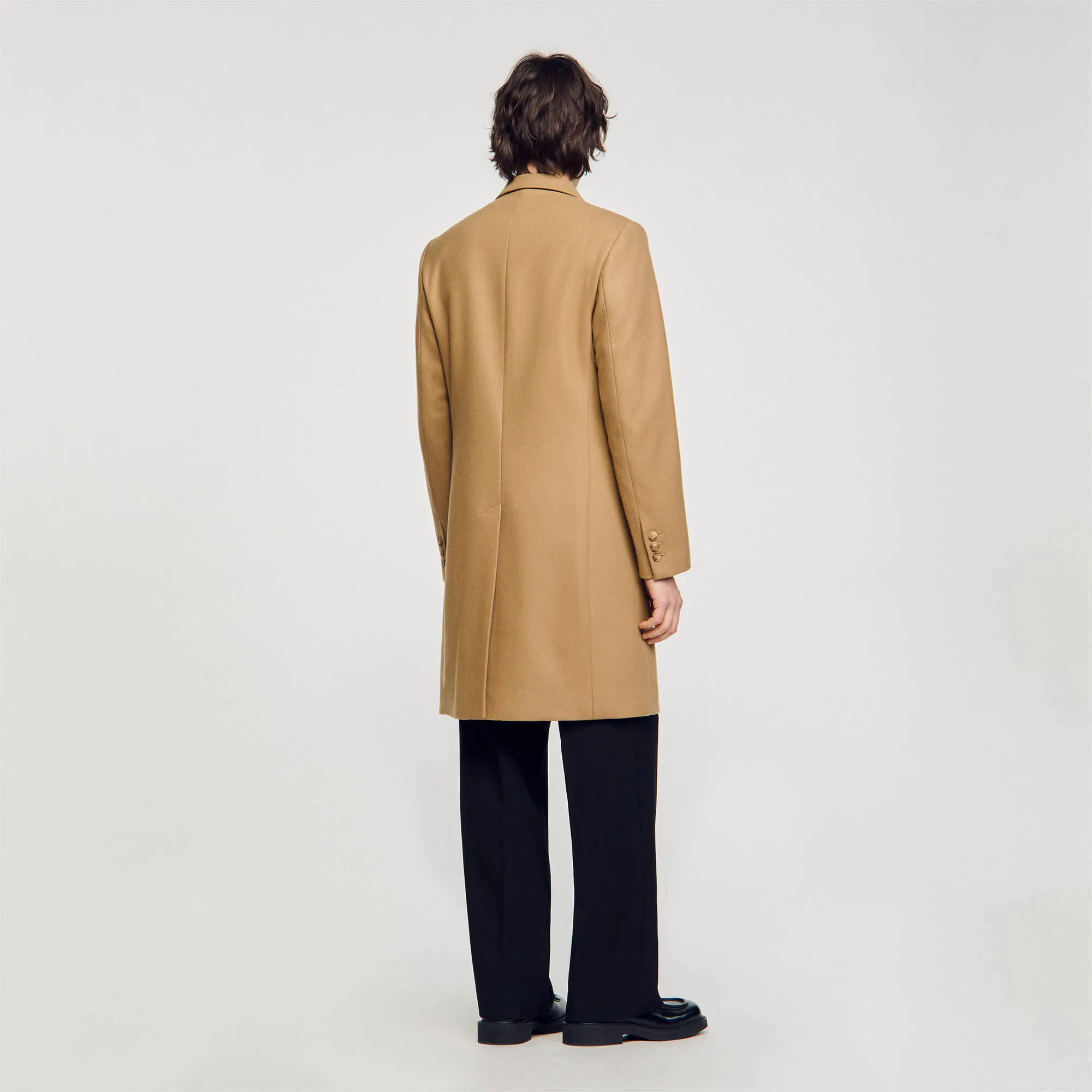 Cappotto in panno di lana