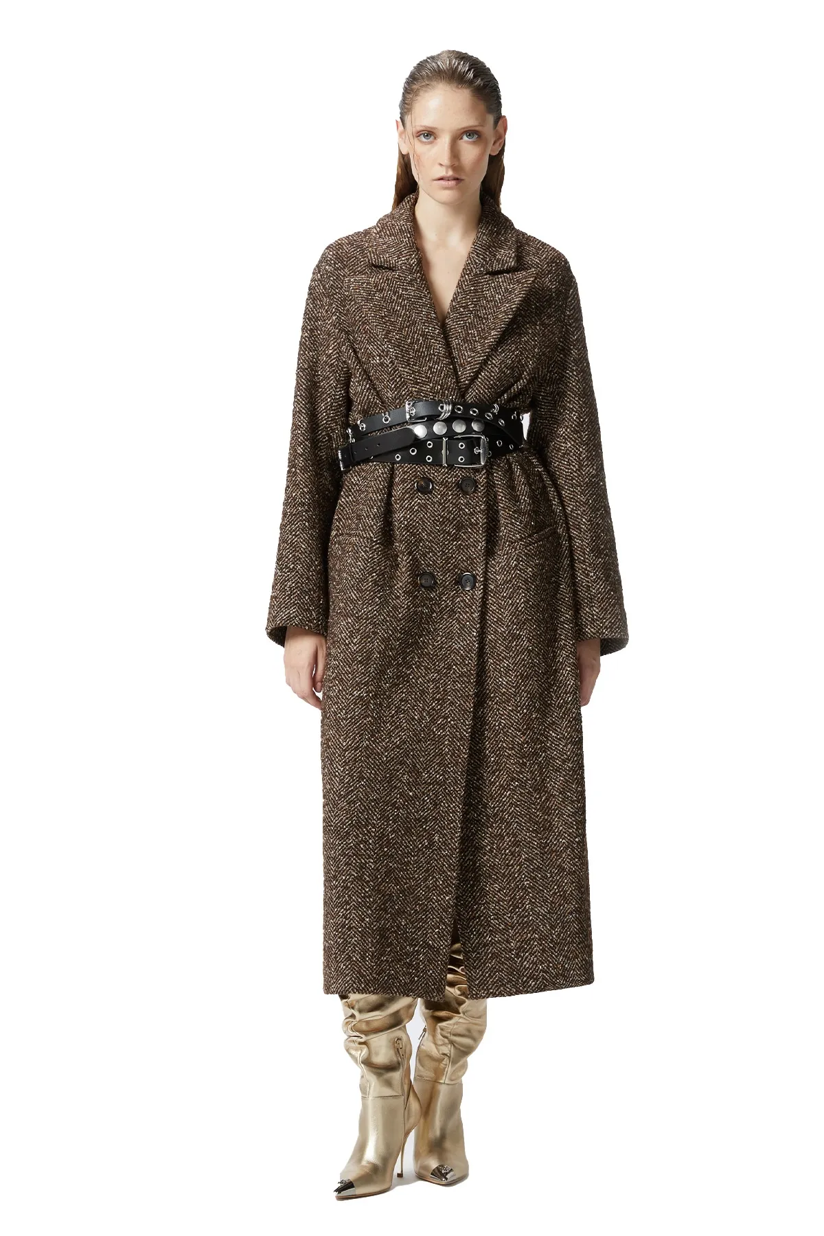 Cappotto Lungo CAMPANA PINKO donna